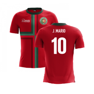 2024-2025 Portugal Airo Concept Home Shirt (J.Mario 10) - Kids