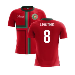 2025-2026 Portugal Airo Concept Home Shirt (J.Moutinho 8)