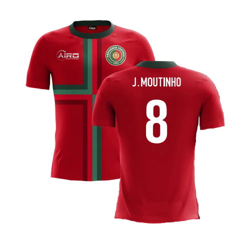 2025-2026 Portugal Airo Concept Home Shirt (J.Moutinho 8)