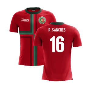 2025-2026 Portugal Airo Concept Home Shirt (R.Sanches 16)