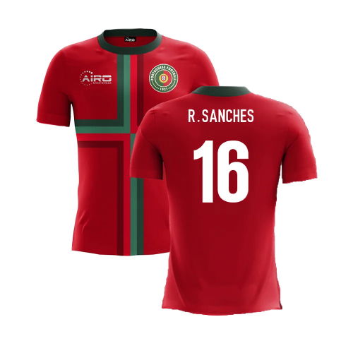 2025-2026 Portugal Airo Concept Home Shirt (R.Sanches 16)