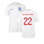 2018-2019 England Home Nike Football Shirt (Alexander Arnold 22)