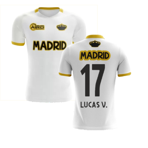 2025-2026 Madrid Concept Training Shirt (White) (LUCAS V. 17)