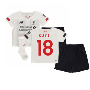 2019-2020 Liverpool Away Little Boys Mini Kit (Kuyt 18)