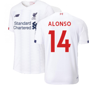 2019-2020 Liverpool Away Football Shirt (Kids) (Alonso 14)