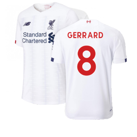 2019-2020 Liverpool Away Football Shirt (Kids) (Gerrard 8)