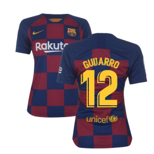 2019-2020 Barcelona Home Nike Ladies Shirt (Guijarro 12)