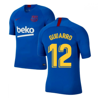 2019-2020 Barcelona Nike Training Shirt (Blue) - Kids (Guijarro 12)
