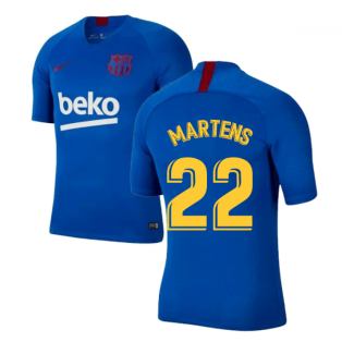 2019-2020 Barcelona Nike Training Shirt (Blue) - Kids (Martens 22)
