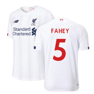 2019-2020 Liverpool Away Football Shirt (Fahey 5)