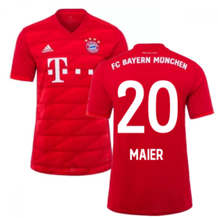2019-2020 Bayern Munich Adidas Home Football Shirt (Maier 20)