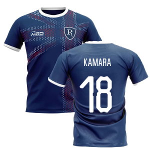2025-2026 Glasgow Home Concept Football Shirt (Kamara 18)