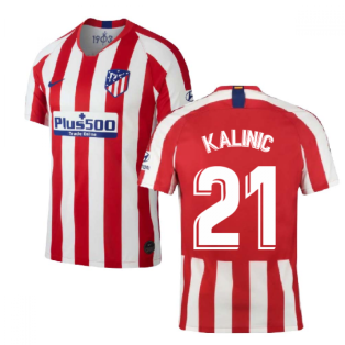 2019-2020 Atletico Madrid Home Nike Shirt (Kids) (Kalinic 21)