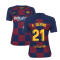 2019-2020 Barcelona Home Nike Ladies Shirt (F De Jong 21)