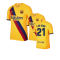 2019-2020 Barcelona Away Nike Football Shirt (S.ROBERTO 20)
