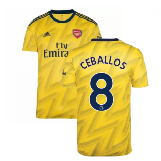 2019-2020 Arsenal Adidas Away Football Shirt (Ceballos 8)