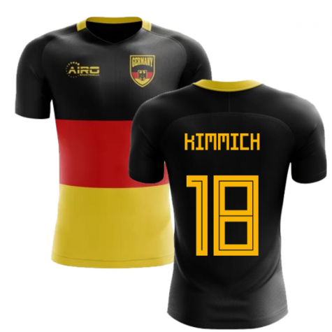 2022-2023 Germany Flag Concept Football Shirt (Kimmich 18)