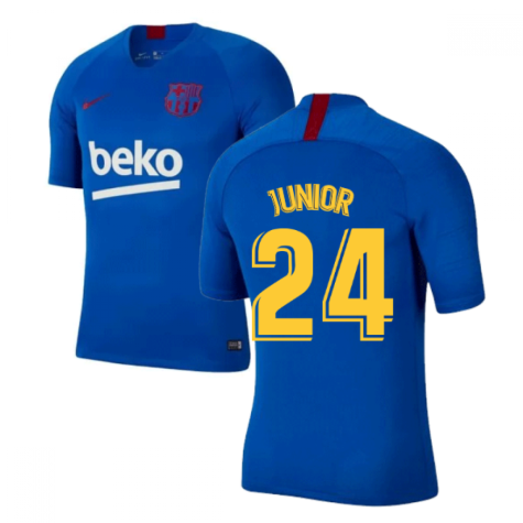 2019-2020 Barcelona Nike Training Shirt (Blue) - Kids (Junior 24)