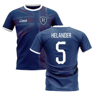2025-2026 Glasgow Home Concept Football Shirt (Helander 5)
