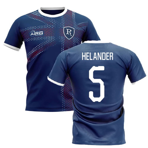 2025-2026 Glasgow Home Concept Football Shirt (Helander 5)