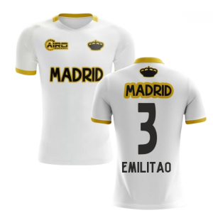 2023-2024 Madrid Concept Training Shirt (White) (E Militao 3) - Kids