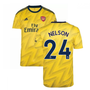 2019-2020 Arsenal Adidas Away Football Shirt (Nelson 24)
