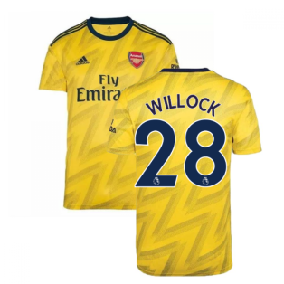 2019-2020 Arsenal Adidas Away Football Shirt (Willock 28)