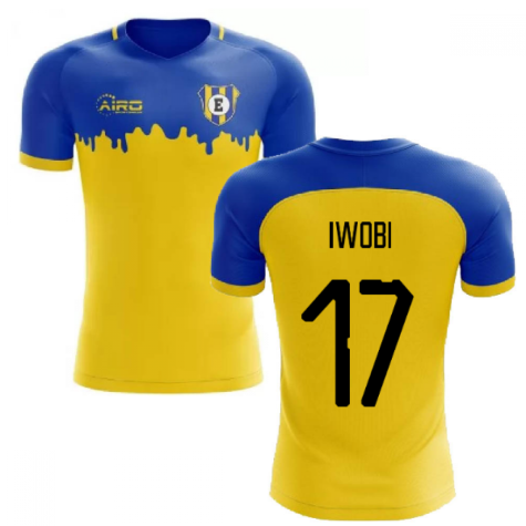2023-2024 Everton Away Concept Football Shirt (Iwobi 17)