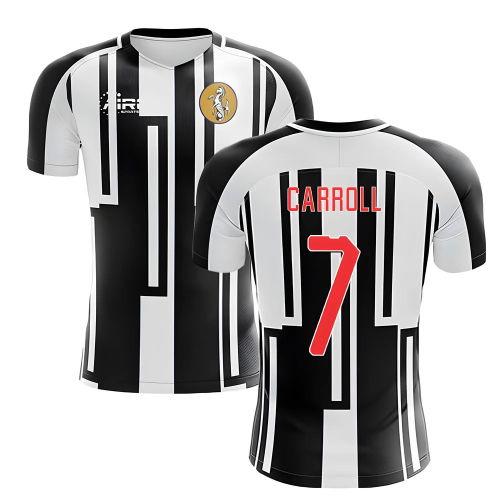 2025-2026 Newcastle Home Concept Football Shirt (Carroll 7)