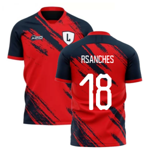 2023-2024 Lille Home Concept Football Shirt (R Sanches 18)