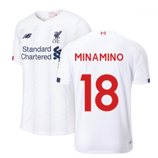 2019-2020 Liverpool Away Football Shirt (Minamino 18)