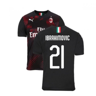 2019-2020 AC Milan Puma Third Football Shirt (Ibrahimovic 21)