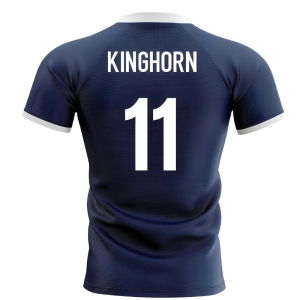 2025-2026 Scotland Flag Concept Rugby Shirt (Kinghorn 11)