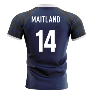 2023-2024 Scotland Home Concept Rugby Shirt (Maitland 14)