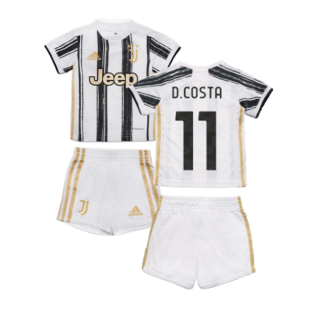 2020-2021 Juventus Adidas Home Baby Kit (D.COSTA 11)