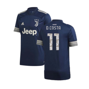 2020-2021 Juventus Adidas Away Football Shirt (D.COSTA 11)