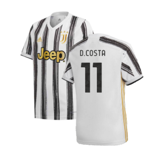 2020-2021 Juventus Adidas Home Football Shirt (D.COSTA 11)