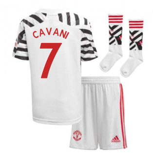 2020-2021 Man Utd Adidas Third Little Boys Mini Kit (CAVANI 7)
