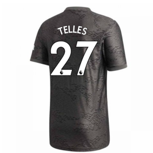 2020-2021 Man Utd Adidas Away Football Shirt (TELLES 27)
