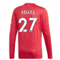 2020-2021 Man Utd Adidas Home Long Sleeve Shirt (TELLES 27)