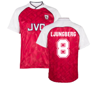 1990-1992 Arsenal Home Shirt (LJUNGBERG 8)