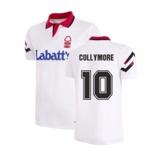 1992-1993 Nottingham Forest Away Retro Shirt (Collymore 10)