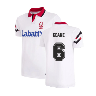 1992-1993 Nottingham Forest Away Retro Shirt (Keane 6)