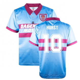 1995-1996 West Ham Away Retro Shirt (HURST 10)