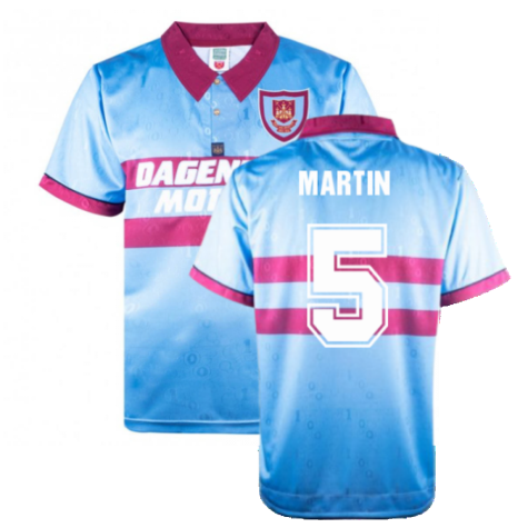 1995-1996 West Ham Away Retro Shirt (Martin 5)