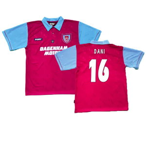 1995-1996 West Ham Centenary Pony Home Shirt (Dani 16)