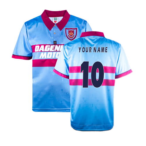 1995-1997 West Ham Pony Reissue Centenary Away Shirt (Your Name)