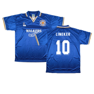 1995 Leicester City Home Retro Shirt (LINEKER 10)