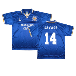 1995 Leicester City Home Retro Shirt (SAVAGE 14)