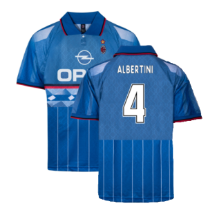 1996 AC Milan Fourth Retro Football Shirt (Albertini 4)